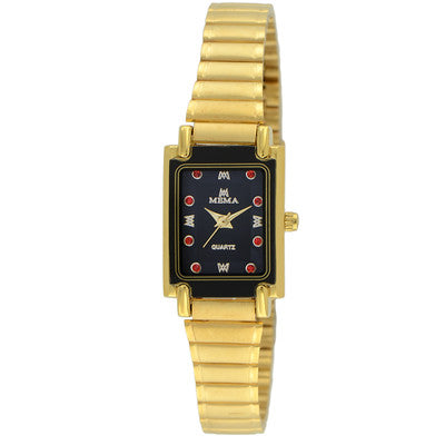 mema golden watch vintage